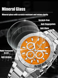 Top Brand Quartz Waterproof Luminous Date Stainless Steel Luxury Casual Wrist Watches for Men - The Jewellery Supermarket