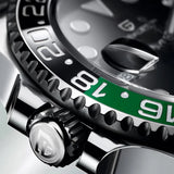 Popular Luxury Brand Left Crown Men Mechanical Wristwatches 100M Waterproof Sapphire Glass PD-1662 GMT Watch for Men