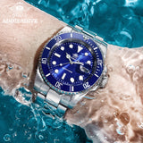 New Arrival Stainless Steel 20Bar Waterproof Men's European and American Business Leisure Outdoor Sports Quartz Watch