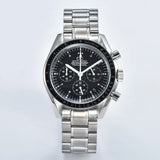 Japanese Quartz vk63 Sapphire Glass Panda dial vk63 Movement Chronograph Multi-function Men's Business Watch