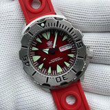 Monster 200M Waterproof NH36 Day Function Sapphire Glass Automatic Movement Steel Bezel SD1984 Steel Bracelet Watch
