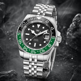 1612 Movement 316L Stainless Steel Sapphire Crystal Glass 200M Water Resistance Watch