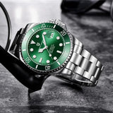 Top Brand New 39MM Submersible Mechanical Watch Ceramic Bezel Luxury Sapphire Glass 100M Waterproof Automatic Watch