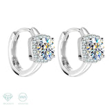 New Arrival D Colour VVS1 Moissanite Diamonds Earrings for Men and Women Wedding Anniversary Fine Jewellery Gift
