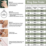 Heart Cut Moissanite Diamonds Eternity Ring with Certificate 925 Silver Stackable Wedding Engament Rings for Women