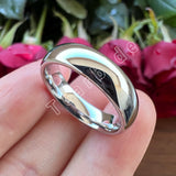 High Polished Domed 2/3/4/5/6/7/8/10MM Shiny Tungsten Rings For Men Women