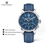 New Luxury Fashion Casual Men Quartz Watches VK63 100M Water Resistant Sapphire Glass Stainless Steel Watches - The Jewellery Supermarket
