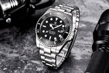 Popular Brand Waterproof Mechanical Automatic Men's Stainless Steel Sapphire Glass Writwatches - Best Gift