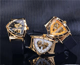 New Arrival Transparent Automatic WatchLuxury Silicone Strap Waterproof Luminous Fashion Mechanical Watches for Men
