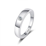 D Colour VVS1 Moissanite Diamond Sterling Silver 925 Wedding Engagement Ring