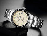 New 38mm Diver Mens Watch Japan NH35A Automatic Mechanical Sapphire Glass Date Luminous 200M Waterproof Wristwatch