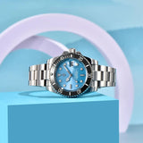 Top Brand PD1661 Water Ghost Watch Luxury Automatic Mechanical Watches NH35 Auto Date Sport Dive BGW-9 Watch For Men
