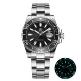 Luxury Men's Quartz Watch 200m Waterproof BGW9/C3 Super Luminous Divering Watches Ceramic Bezel Men Analog Watches