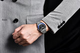 Classic Luxury Brand Mechanical Sapphire Crystal Luminous 200m Waterproof Stainless steel Men's Wristwatch, Best Gift