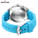 New TRITON Solar Powered Dive Watch - Luxury 316L Stainless Steel Case Waterproof 300M Quartz Watches For Men