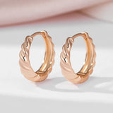 14 Karat Gold Filled Rounded Earrings For Women Daily Wear Jewellery
