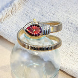 Fashion Selection Snake-Shape Elastic Bracelet Creative Quartz Watch