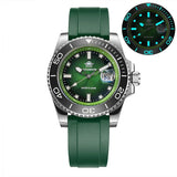 Top Brand Popular Quartz 200M Waterproof Super Luminous Luxury AD2089 Stainless Steel Silicone Strap Wristwatches