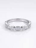 Charming Round VVS1 D Colour Moissanite Diamond Fine Jewellery Ring
