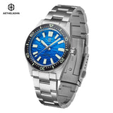 VH31 Movement Diving 20ATM Waterproof 316L Steel 37MM Tidal Deep Navy Quartz Watch