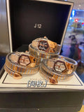 Cavalli Brand Fashion Snake Head Casual High-end Steel Quartz Zircon Diamonds Snake Shape Ladies Watches