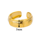 New Arrivals 18K Gold Colour New Stainless Steel Rings for Women Jewellery - Beautiful Fashion Rings - The Jewellery Supermarket