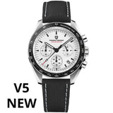 New Design AK Project Mars AR Sapphire Chronograph Automatic Date Luxury Quartz Watch