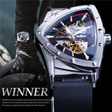 New Arrival Transparent Automatic WatchLuxury Silicone Strap Waterproof Luminous Fashion Mechanical Watches for Men