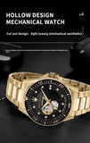 Maserati Hollowed Out automatic Mechanical Watch Europe and the United States Big Dial Leisure Business Wrist Watch