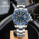 Top Brand New Blue/Green Ceramic Bezel Diving 200m Luminous 41mm Automatic Date Diver Quartz Wristwatch - ideal Gift