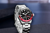 Classic Luxury Brand Mechanical Sapphire Crystal Luminous 200m Waterproof Stainless steel Men's Wristwatch, Best Gift