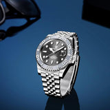 Brand Luxury 40mm Diver Automatic Watches for Men - NH35 Movement Sapphire Glass Men's Mechanical Wristwatches