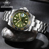 Super Stainless Steel Men 2115 Quartz Watches - Luxury 100m Waterproof Ceramic Bezel  Writwatches for Men