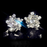 Attractive Selection Lab Diamond Stud Earrings 100% original 925 sterling silver- Factory Direct Prices by Jewellery Supermarket - The Jewellery Supermarket