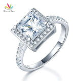 Awesome 1.5 Ct Princess Cut Silver Wedding Anniversary Engagement Fine Jewellery Ring - The Jewellery Supermarket