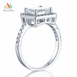 Awesome 1.5 Ct Princess Cut Silver Wedding Anniversary Engagement Fine Jewellery Ring - The Jewellery Supermarket