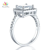 Awesome 1.5 Ct Princess Cut Silver Wedding Anniversary Engagement Fine Jewellery Ring - The Jewellery Supermarket