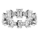 Brilliant AAA+ Cubic Zirconia Diamonds Trendy Jewellery Promise Ring - The Jewellery Supermarket