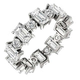 Brilliant AAA+ Cubic Zirconia Diamonds Trendy Jewellery Promise Ring