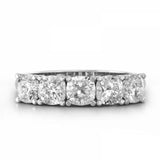 Brilliant Silver Color AAA+ Cubic Zirconia Diamonds Luxury Design Ring - The Jewellery Supermarket