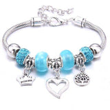 Charm Beads 6-color Palm Crystal Beads Fine Bracelets & Bangles - The Jewellery Supermarket