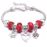 Charm Beads 6-color Palm Crystal Beads Fine Bracelets & Bangles - The Jewellery Supermarket