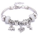 Charm Beads 6-color Palm Crystal Beads Fine Bracelets & Bangles - The Jewellery Supermarket