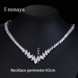 Dazzling AAA Cubic Zirconia Vintage Jewelry Necklace Bridal Wedding Engagement - Best Online Prices by Jewellery Supermarket - The Jewellery Supermarket