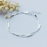 Delightful 925 Sterling Silver Barecelet - Best Online Prices by Jewellery Supermarket - The Jewellery Supermarket