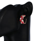 Delightful CZ Zircon 12 Colours Earrings - Best Online Prices by Jewellery Supermarket - The Jewellery Supermarket