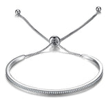 Exquisite New Trendy Round  Bracelet Bangle For Women Adjustable Valentine's Day Gift