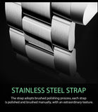 Great Gift Ideas - Luxury Brand Waterproof Quartz Stainless Steel Watches - The Jewellery Supermarket