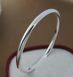 Handsome 925 Silver Bangle, Bracelet - Best Online Prices by Jewellery Supermarket - The Jewellery Supermarket