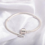 Lovely 925 Solid Silver Chain Charm Bracelet - Best Online Prices